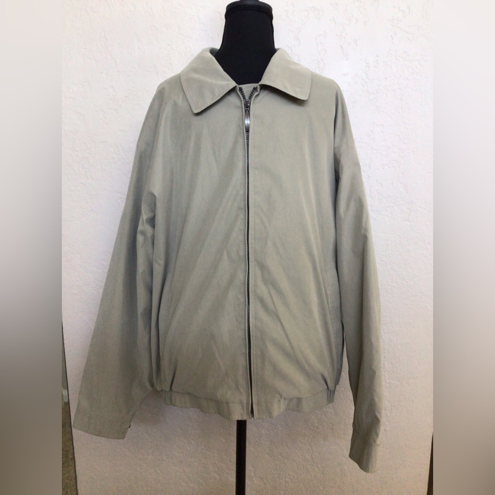 Claiborne Men's Gray Zip-Up Jacket